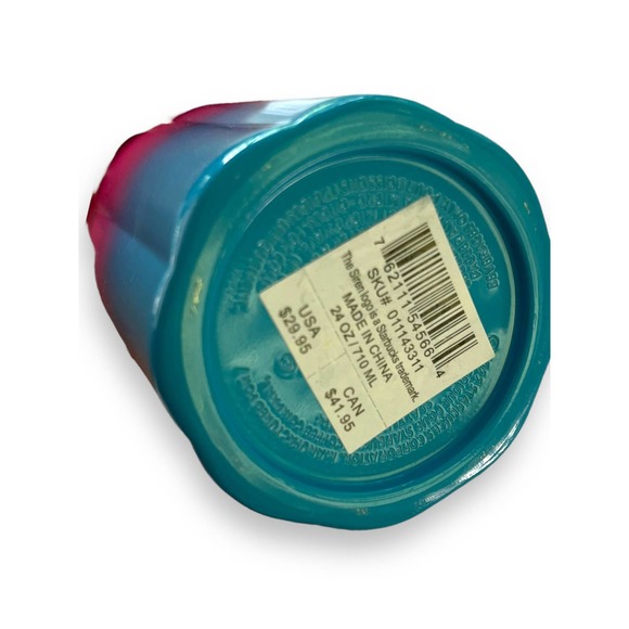 Starbucks 2023 Ombre Gradient Sunset Cold Cup 24oz Stainless Steel Tumbler - Picture 11 of 12